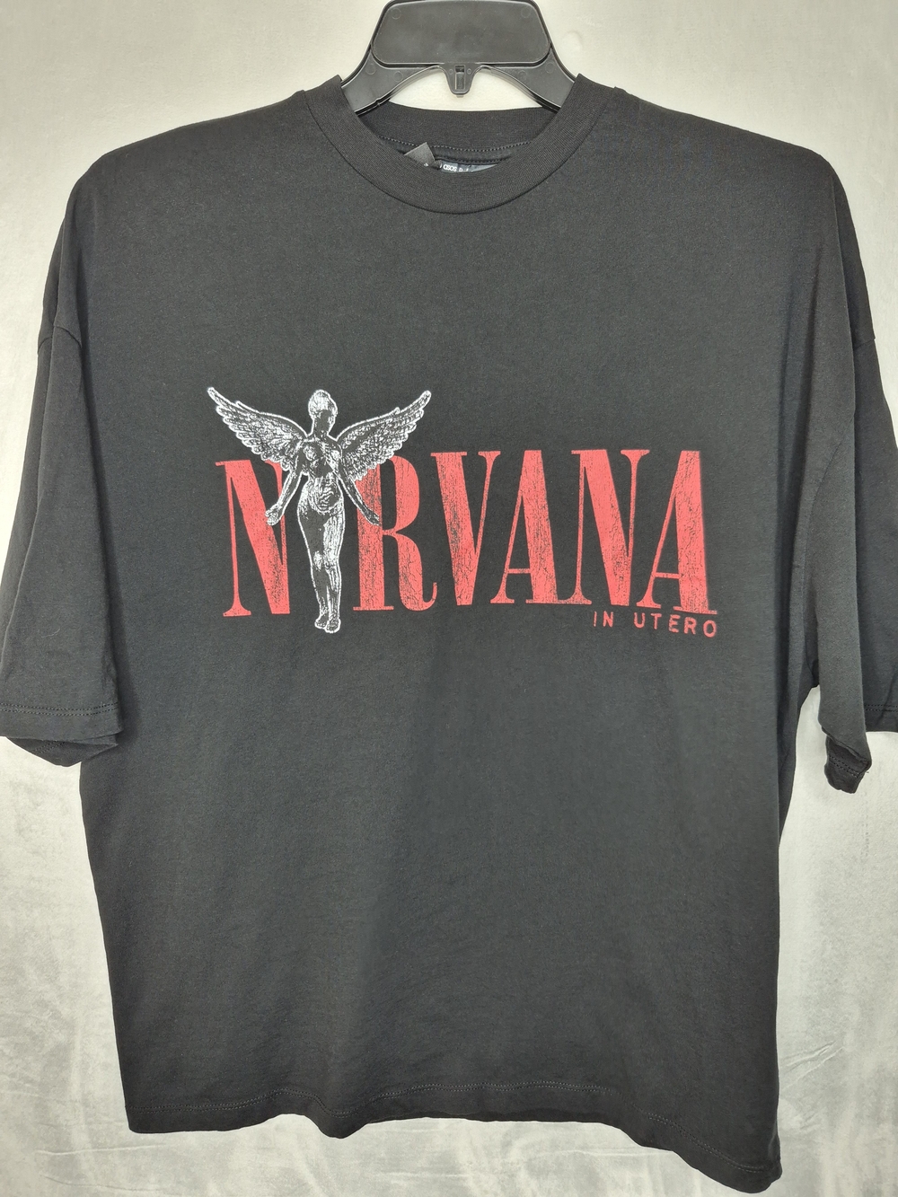 ASOS DESIGN x Nirvana‎ In Utero Oversized Angel Graphic T-Shirt XS